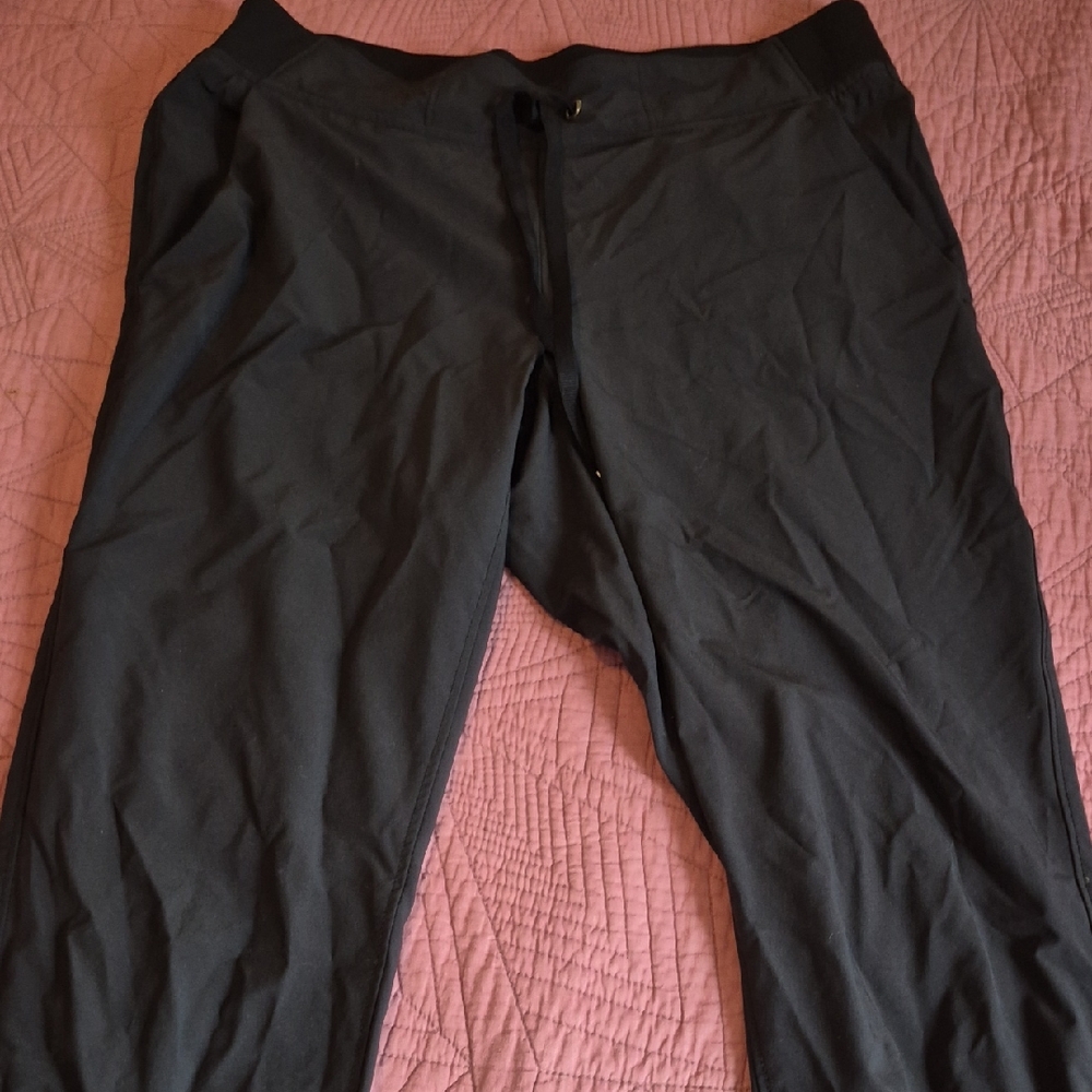 Athleta Womans Black Joggers.really Nice